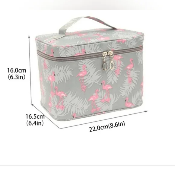 NEW Flamingo Makeup Bag - Picture 3 of 6